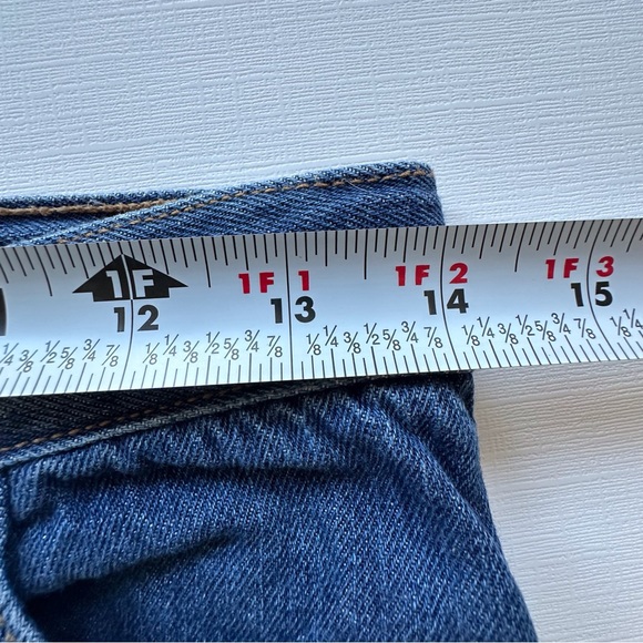 Children’s Place medium wash blue bootcut‎ denim jeans boys 16s adjustable waist - Picture 7 of 13